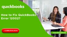 How to Fix QuickBooks Error 12002? - QBS Solved