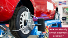 How to identify wheel alignment problem?