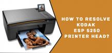 How to Resolve Kodak ESP 5250 Printer Head?