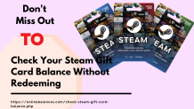 How To Top up and Check Wallet Balance Of Steam Gift Card? | Visual.ly