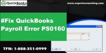 QuickBooks Payroll Error PS0160 (Download Payroll Update )