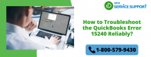 How to find Troubleshooting guide for fix it | QuickBooks Error 15240 