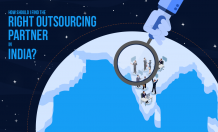 How should I find the right outsourcing partner in India?