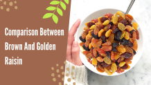 What is the difference between brown and golden raisins?