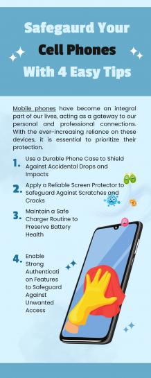 How To Clean Cell Phones From Germs [Infographic]