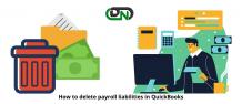 Delete payroll liabilities in quickbooks