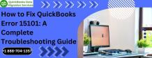How to Fix QuickBooks Error 15101: A Complete Troubleshooting Guide