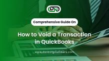 How to Void a Transaction in QuickBooks