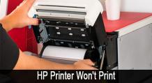 How to Fix HP Printer Won’t Print Problems?