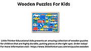 Wooden Puzzles For Kids