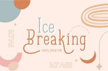 Ice Breaking Font Free Download OTF TTF | DLFreeFont