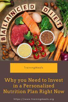 Why you Need to Invest in a Personalized Nutrition Plan Right Now - TrainingMeals