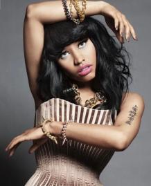 Seen on rapper, singer, powerhouse Nicki Minaj