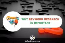 Importance Of Keyword Research In SEO - Is It Really Matters?