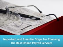 PPT - Important and Essential Steps For Choosing The Best Online Payroll Services PowerPoint Presentation - ID:7941534