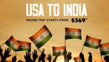 USA To India Independence Day Round Trip Travel Deals $569