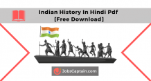 Indian History In Hindi Pdf [Free Download all Notes Pdf]