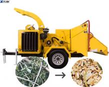 Industrial Heavy Duty Wood Chipper Shredder Manufacturer