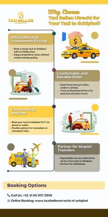 Info_taxiutrecht_Why Choose Taxi Bellen Utrecht for Your Taxi to Schiphol