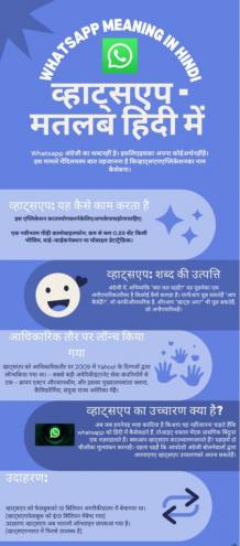 Whatsapp meaning in Hindi | व्हाट्सएप का अर्थ हिंदी में - Fopeez