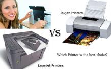 Inkjet vs. Laser: Which Printer is the best choice?