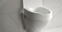 Raised Elongated Toilet Seat For Elderly