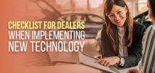 Checklist for Dealers When Implementing New Technology | izmo auto 