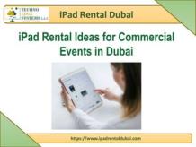 iPad Rental Ideas for Commercial Events in Dubai