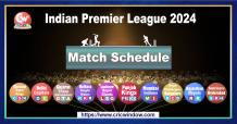 IPLT20 Match Schedule 2024 - Cricwindow.com 