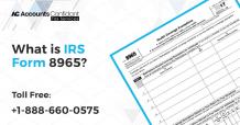 What is IRS Form 8965 & How to Fill Out? | +1-888-660-0575