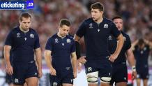 Scotland player Huw Jones says, &quot;I need to go.&quot; Rugby World Cup