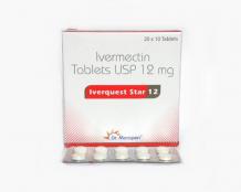 Ivermectin 12mg 10 tabs