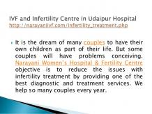 Ivf and infertility centre in udaipur hospital