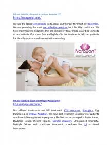 Ivf and infertility hospital in udaipur narayani ivf