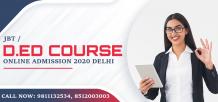 JBT Haryana D.ed Course Admission 2022 online form fees Last Date