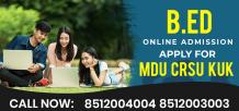 Enroll With Us For B.ed Admission Mdu Kuk Crsu –Kapoor study Circle