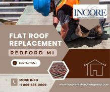 Flat Roof Replacement Redford MI