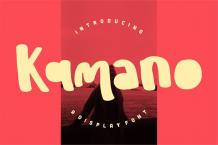 Kamano Font Free Download OTF TTF | DLFreeFont