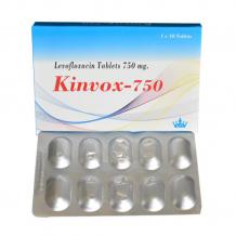 Kinvox-750 Tablet, Levofloxacin 750 Mg Tablet - Schwitz Biotech