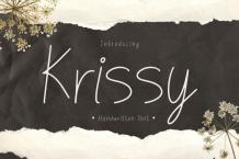 Krissy Font Free Download OTF TTF | DLFreeFont