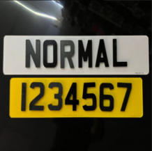 Best Personalised Legal Number Plate Design UK - Regal Plates