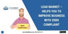 Lead Market - Helps You To Improve Business With Zero Complaints