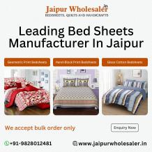 India's Leading bed sheets manufacturer at Wholesale Rates - Jaipur Wholesaler