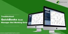 Resolve QuickBooks Scan Manager Could Not Be Selected Error