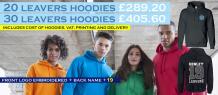 Leavers Hoodie, £7.50 Custom School leavers Hoodies