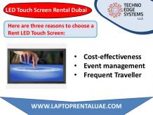 LED Touch Screens for rent, Interactive Touch Screen Rental