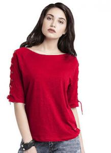  Buy Leriya Fashion Women's Top at Amazon .in  - T Shirt Online 