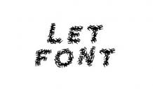 Let Font (1665314735)