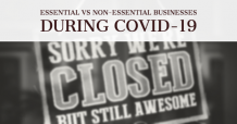 Essential VS Non-Essential Businesses During COVID-19 - World Newsstand