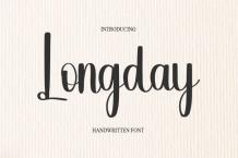 Longday Font Free Download OTF TTF | DLFreeFont